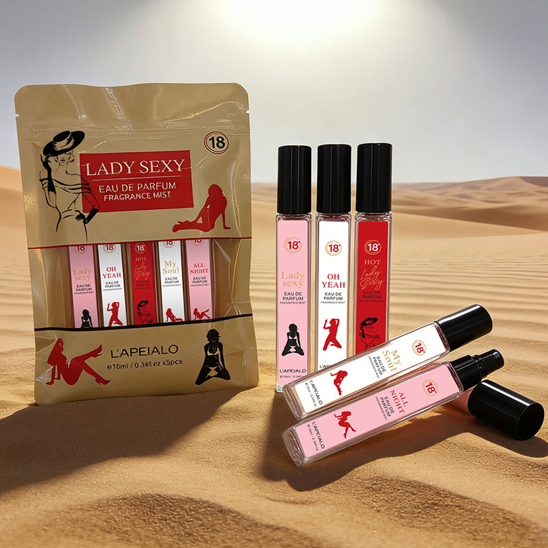 Home Fragrance Gift - 携帯用ホームフレグランススプレー6点セット 長持ちする室内芳香剤 家庭用消臭剤 ギフトボックス