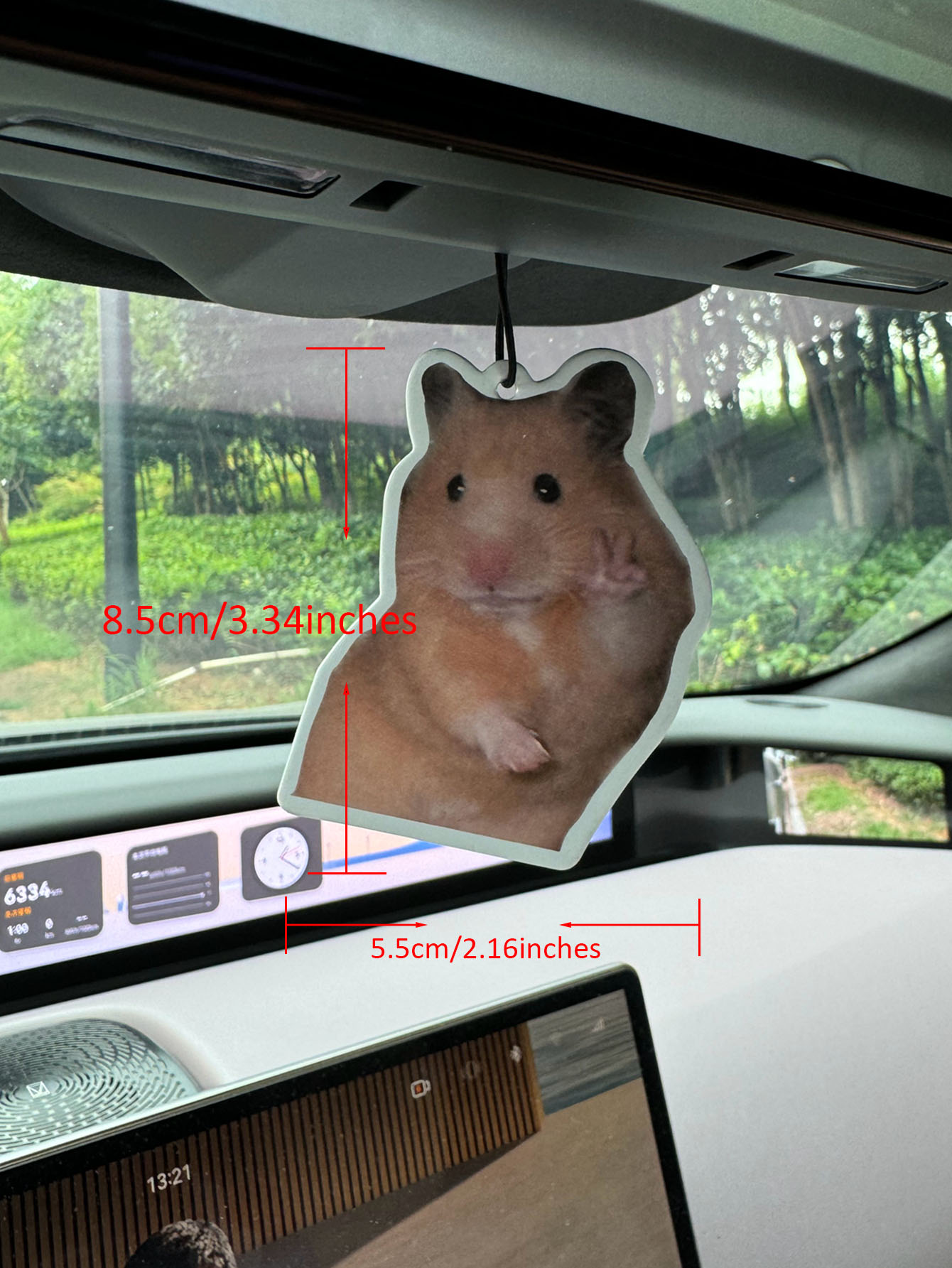 車用の天然アロマテラピー芳香剤,耐久性のある香水ペンダント, - Home Fragrance Logo のレビューと価格